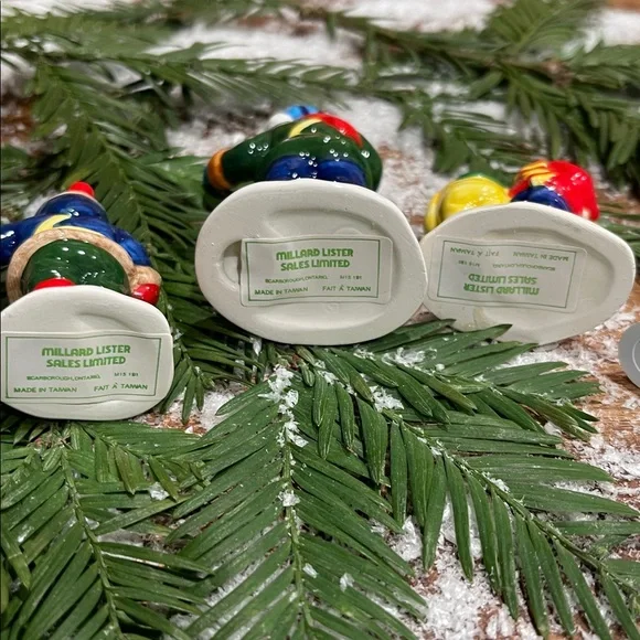 NIB Dept 56 Snow Village Safety Patrol Figurines Set Of 4 Retired And Vintage - Picture 5 of 8